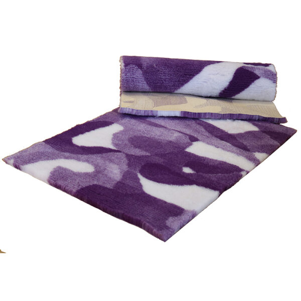 Vetfleece Non-Slip Camoflage Purple White