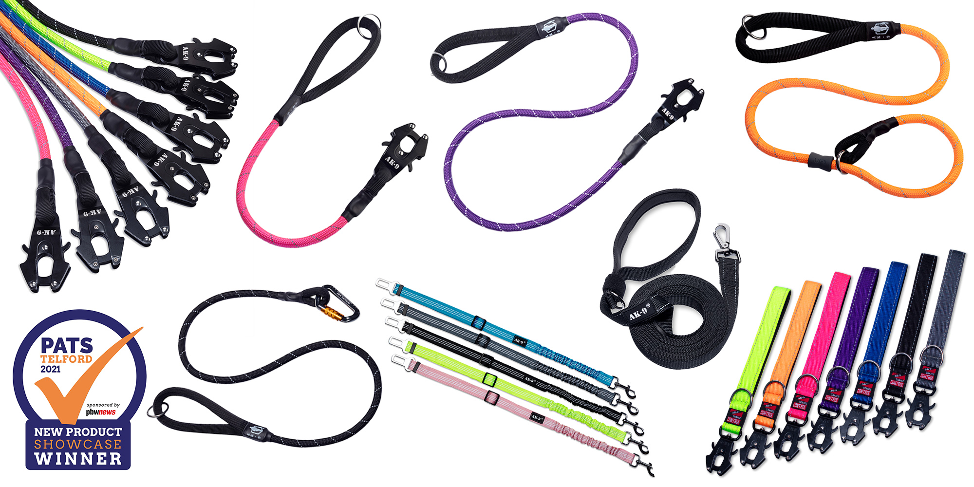 All the New Ak-9 Range of Dog Leads
