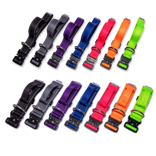 AK-9 Combat Clip Collars All Colours and Widths