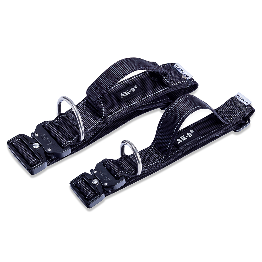 AK-9 Combat Clip Dog Collar Wide or Narrow Black AK-9 Combat Clip Dog Collar Wide or Narrow Black