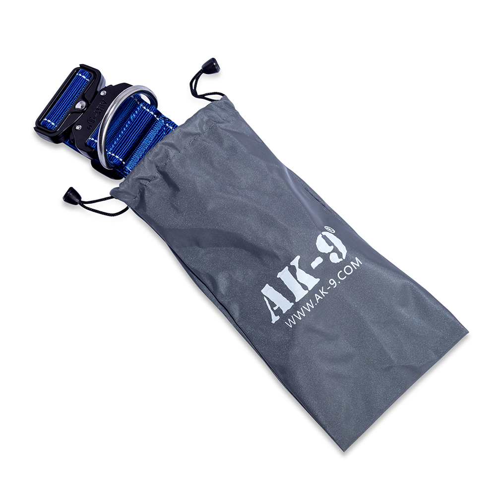 AK-9 Combat Clip Dog Collar Wide Storage Pouch