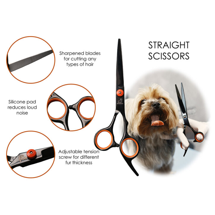 Dogsbody Grooming Kit Straight Scissors Details