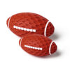The Duratoy Rugby Ball Dog Chew Toy is Available in either a Small or Large Size to Suit All Dog Breeds