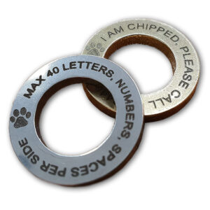 Solid Brass or Stainless Steel Pet ID Tags