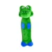 DuraToy Crocodile Unstuffed Bottle Dog Toy, green, detail view 1