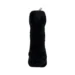 DuraToy Mobile Phone Crunchy Squeaky Dog Toy, black, back view